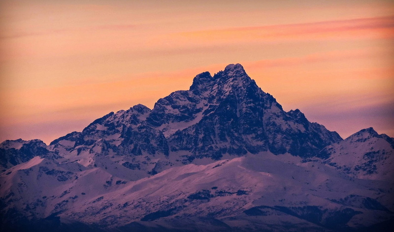 majestic, sky, tranquility, tranquil scene, environment, top, monviso, scenics - nature, landscape, piemonte, nature, snow, mountain peak, cloud - sky