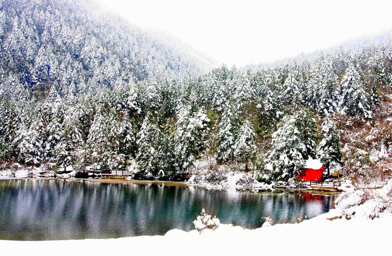 neige, montagne, snow, landscapes, nature, winter, 1080P, hiver, frozen
