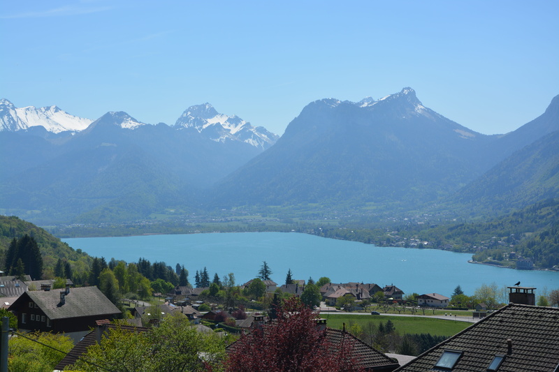 outdoors, tourism, mountain peak, hiking, water, lake, townscape, haute-savoie, 5K, annecy lake, built structure, beauty in nature, lake annecy, beauty