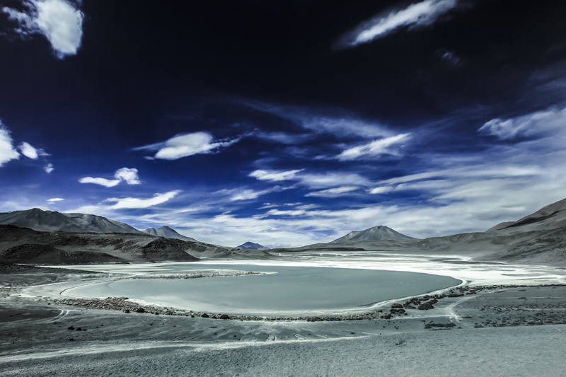 scenics, Bolivia, sky, outdoors, Andes, snow, mountain, body of water, laguna, lake, nature, clouds, daytime, de, 480P, cloudy, landscape, thermes, nuages