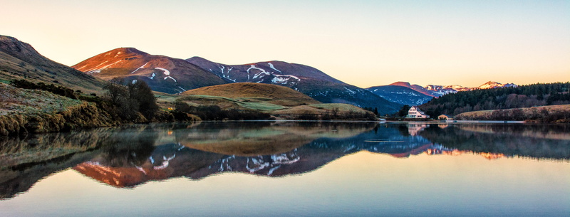MOUNTAIN, FRANCE, outdoors, scenics, AUVERGNE, EAU, travel, water, NATURE, LAKE, snow, photo, soft, mountains, autumn, 5K, landscape, sunset, mountain Peak
