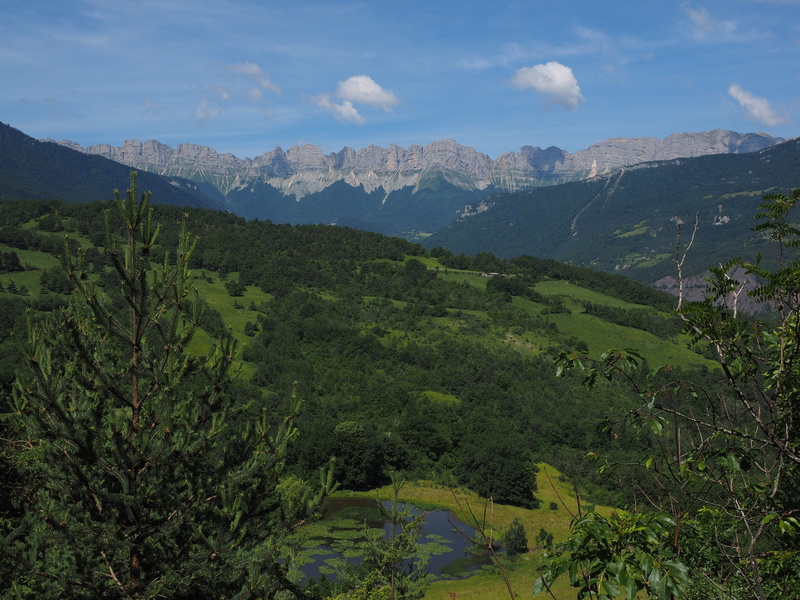 tranquil scene, sky, rochers de la balme, saint andeol, idyllic, beauty in nature, limestone, plant, travel Locations, saint-guillaume, landscape, lime mountain