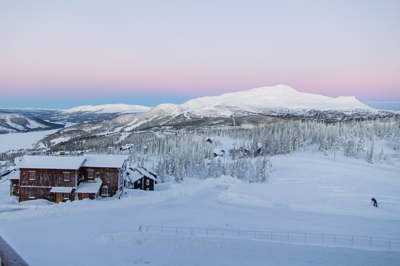 tranquility, nature, cold temperature, building, åre, snow, ski resort, 4K, outdoors, architecture, environment, sweden, scenics - nature, house, built structure