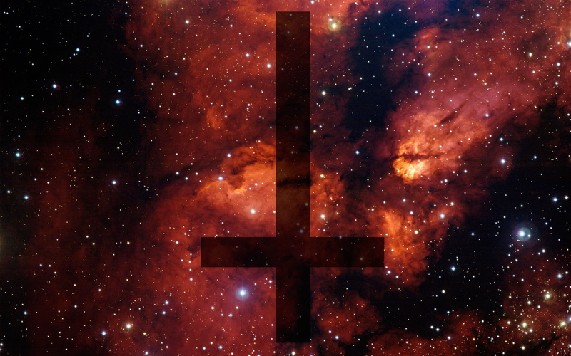 crucifix, backgrounds, lighting equipment, religion, night, abstract, constellation, snow, scenics - nature, dark, shiny, astronomy, nature, shape, inverted