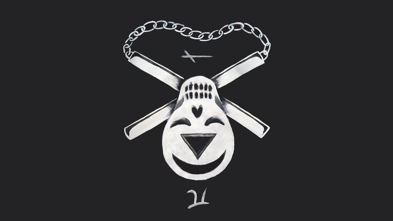 Felipe Gravura, Skull And Bones, Inverted, Flag, dog, Nunchaku, cross, 1080P