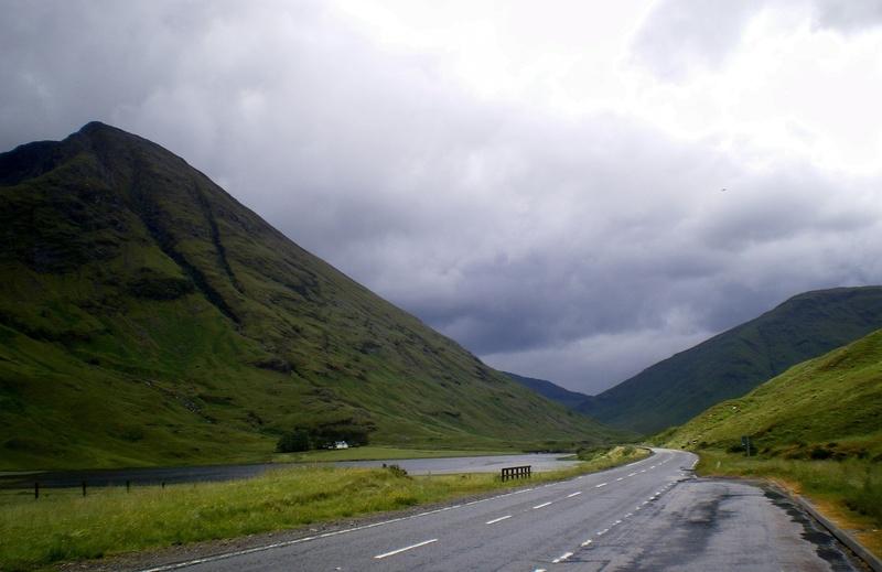 wanderlust, cloudy, holiday, direction, clouds, highlands, symbol, travel, sign, alba, adventure, 1080P, no people, cloud - sky, glen, tranquility, isolation