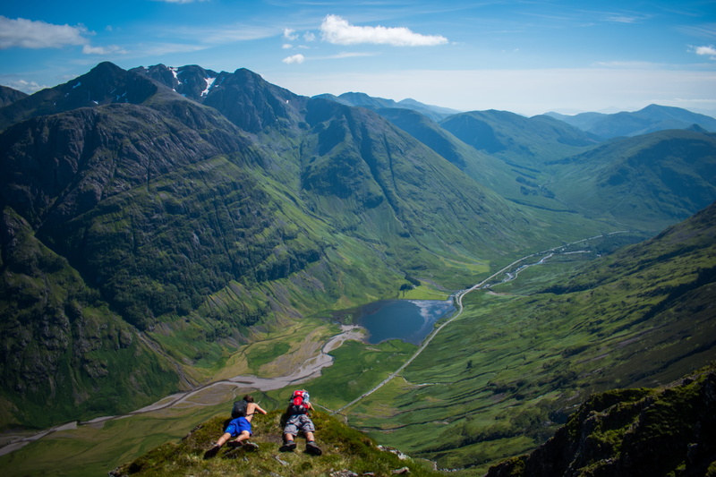 beauty in nature, tranquil scene, tranquility, outdoors, leisure activity, non-urban scene, 5K, adventure, activity, day, scotland, dramatic, glen coe
