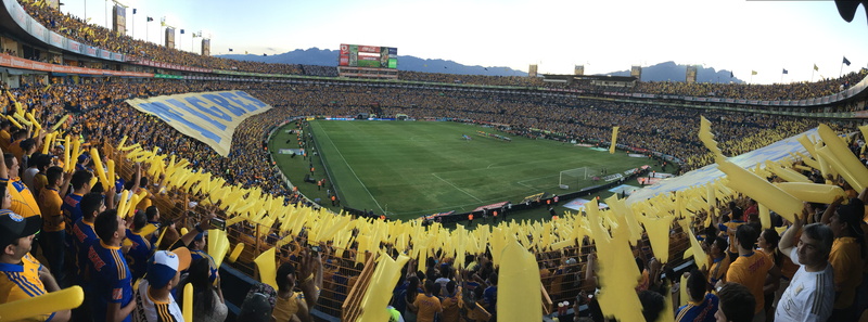panoramic, Stadium, monterrey, Uanl, match - sport, 8K, spectator, Tigers, Football, people, leisure activity, field, Sports, women, men, day, real people