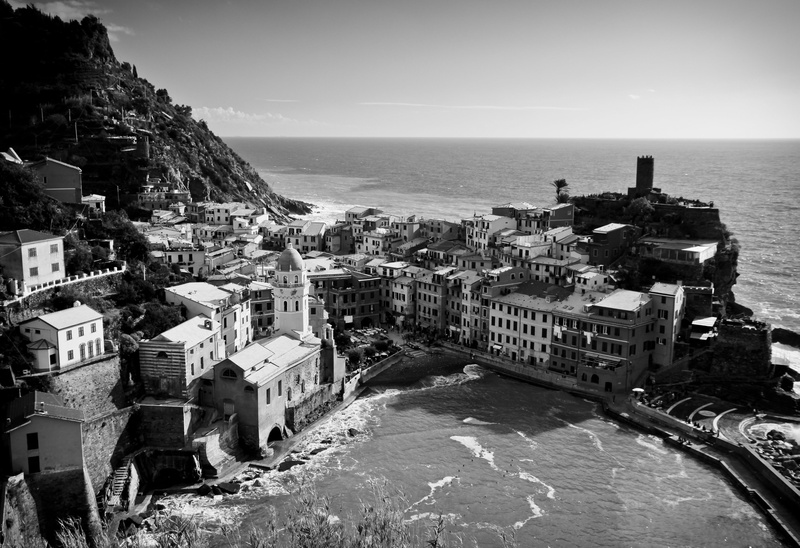 premium, history, nb, gear, old, black And White, mer, me  my, italie, house, italian village, italy  b, black  white, Vernazza, city view, city, gray