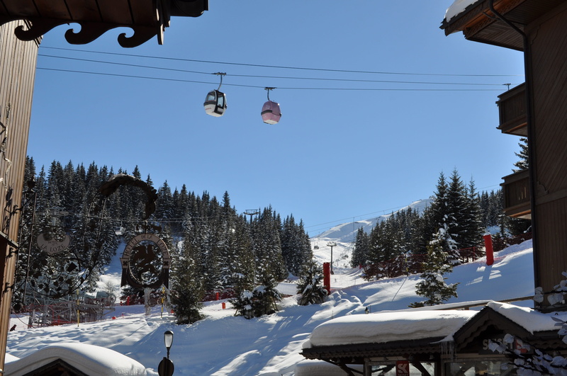 holiday, fir, cable, hobbies, winter, three valleys, covering, outdoors, cold temperature, transportation, rental winter, cable car, architecture, white