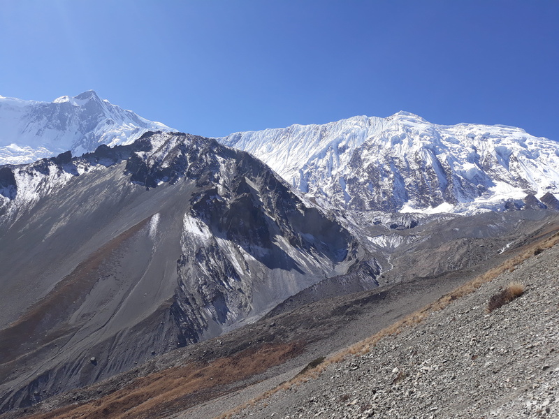 mountain range, mountain, himalayas, beautiful, scenics - nature, rock - object, snow, winter, landscape, snowcapped mountain, environment, day, himal