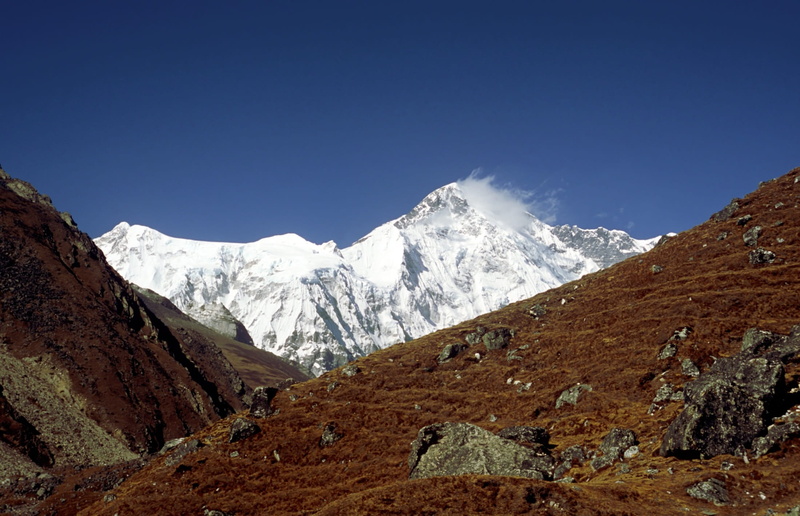 land, 1080P, environment, mountain peak, himalaya, winter, snow, snowcapped mountain, nature, clear sky, mountain range, outdoors, trekking, landscape