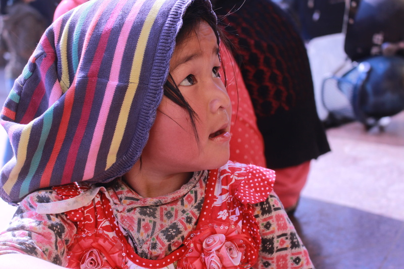 one person, clothing, childhood, young adult, traditional clothing, headshot, focus on foreground, 5K, Face, real people, Child, Kid, shirt, multicolored