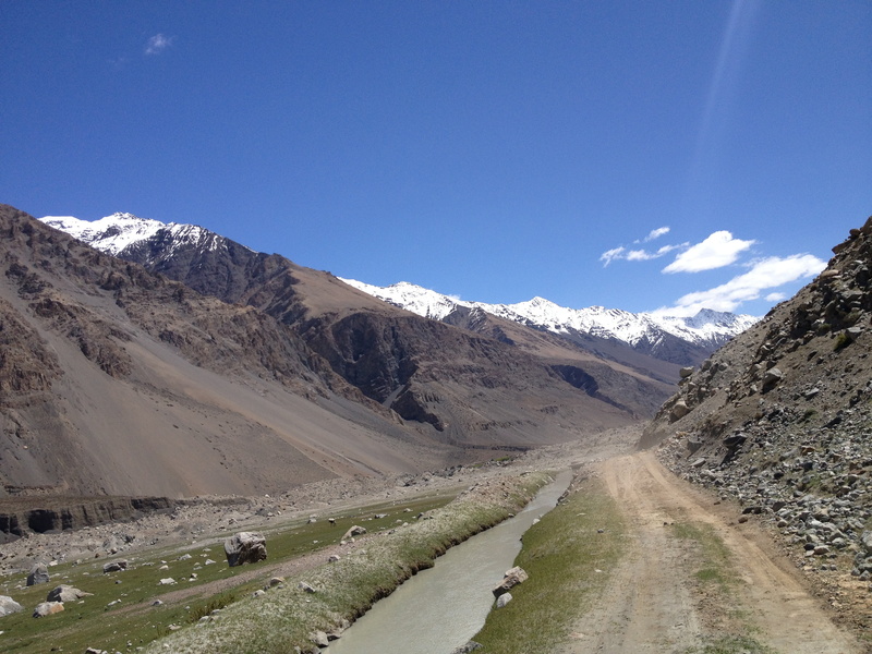 no people, tranquil scene, mountain range, blue, nature, outdoors, landscape, environment, mountains, hunza valley, direction, beauty in nature, the way forward