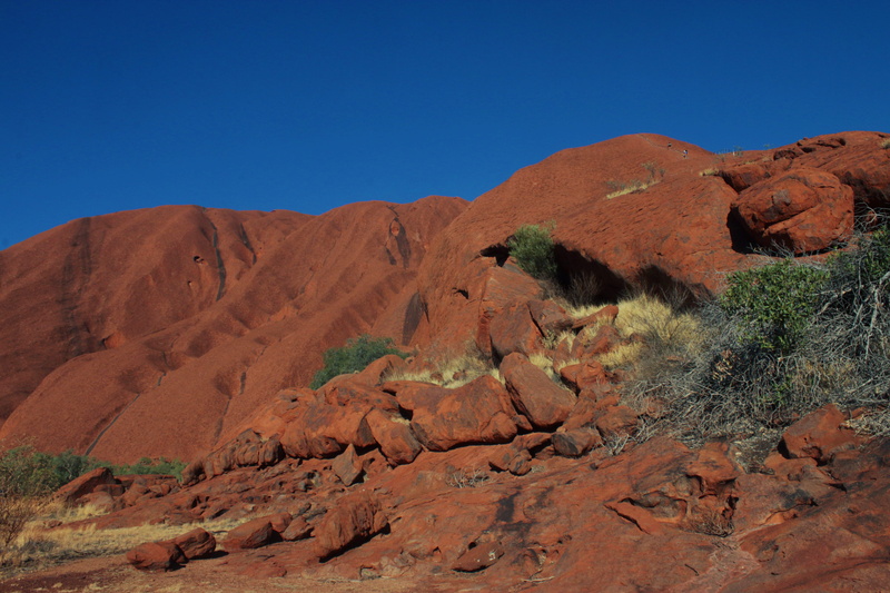 red, sand, travel destinations, national park, rock, scenics - nature, northern territory, land, semi-arid, kata tjuta, rock formation, rock - object, red centre