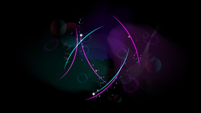 purple, green, glowing, black, black background, background, magic, 1080P