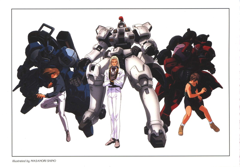 studio shot, 1080P, variation, white background, Mobile Suit Gundam Wing, toy, anime, human representation, still life, digital composite, choice, indoors