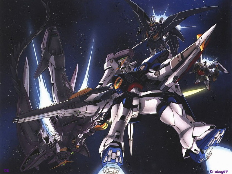 anime, nature, outdoors, technology, Mobile Suit Gundam Wing, motion, architecture, flying, transportation, mode of transportation, robot, night, sky, connection