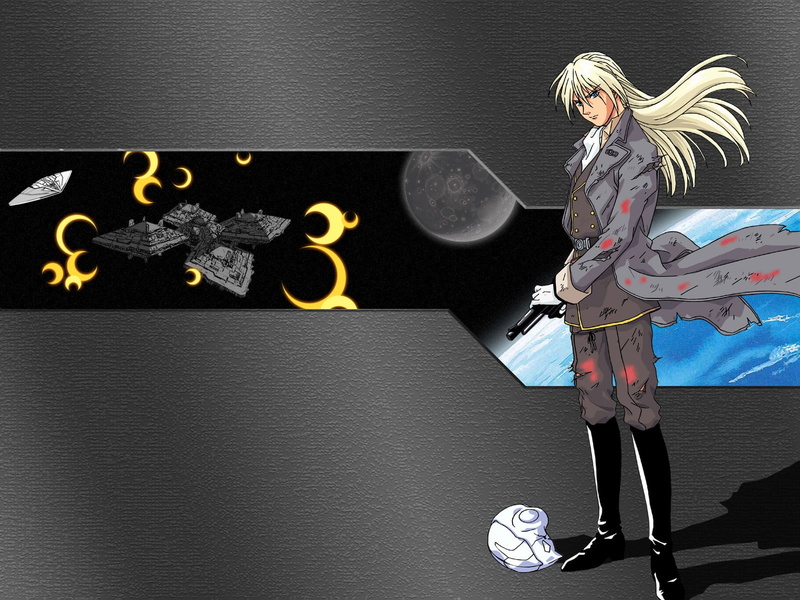 wall - building feature, anime, people, Mobile Suit Gundam Wing, fantasy, women, indoors, 720P, art and craft, gray, adult, full length, business, choice