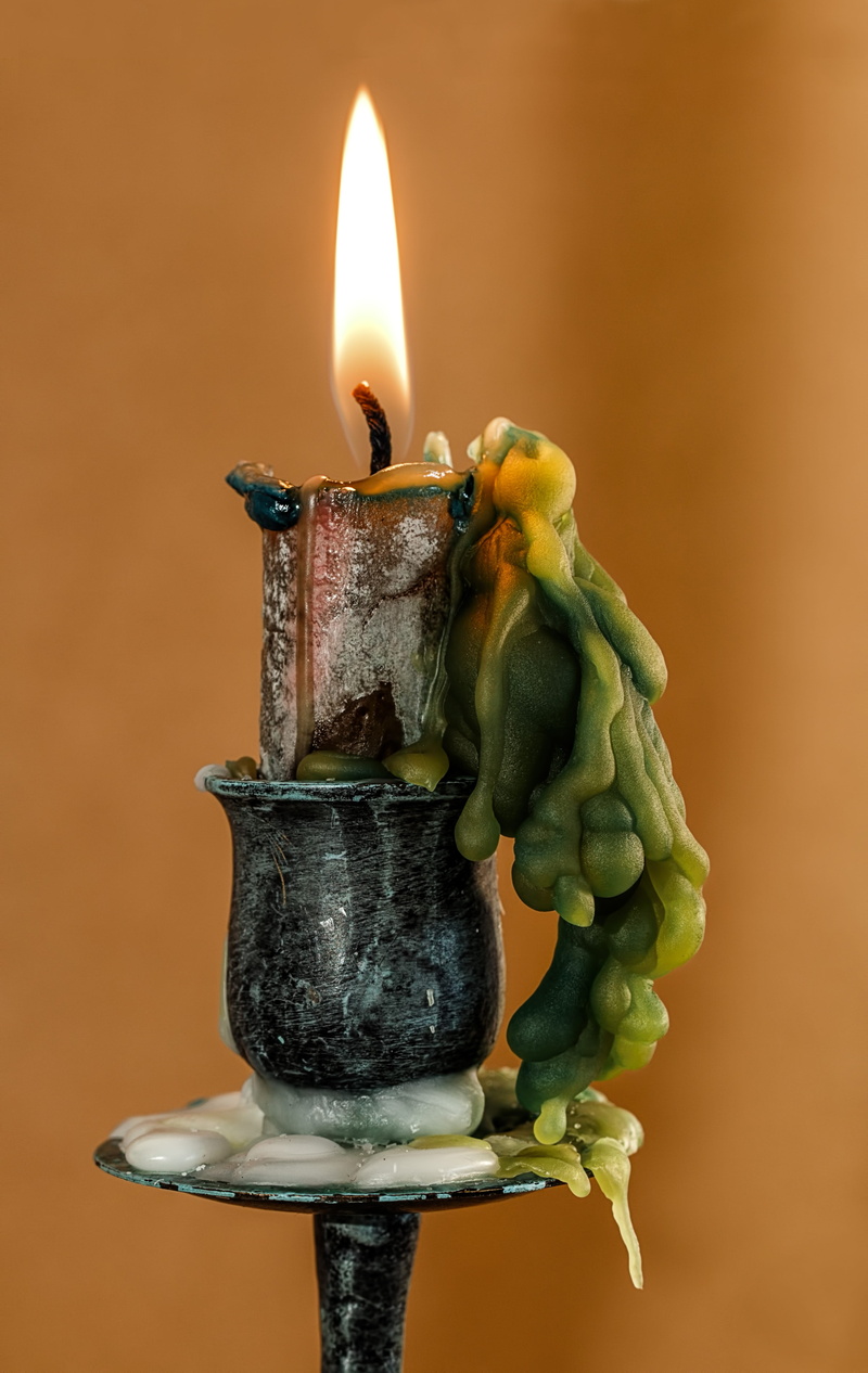 heat - temperature, close-up, lighting equipment, burning, light, candlestick holder, no people, orange color, electric lamp, fire - natural phenomenon