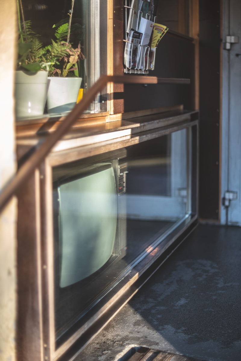 lcd screen, furniture, interior design, selective focus, shelf, transportation, nature, electronics, glass - material, display, window, public transportation