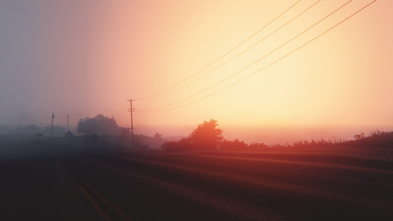 Grand Theft Auto V, screen shot, video games, mist, 4K