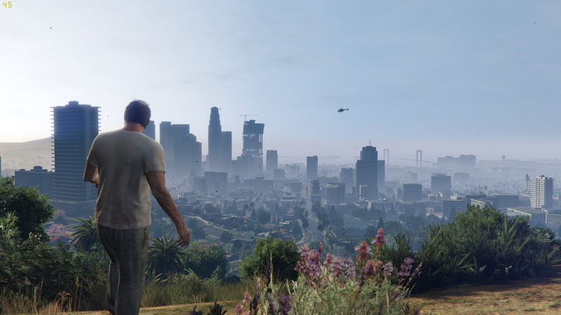 PC gaming, 2K, Grand Theft Auto V, video games, cityscape, screen shot