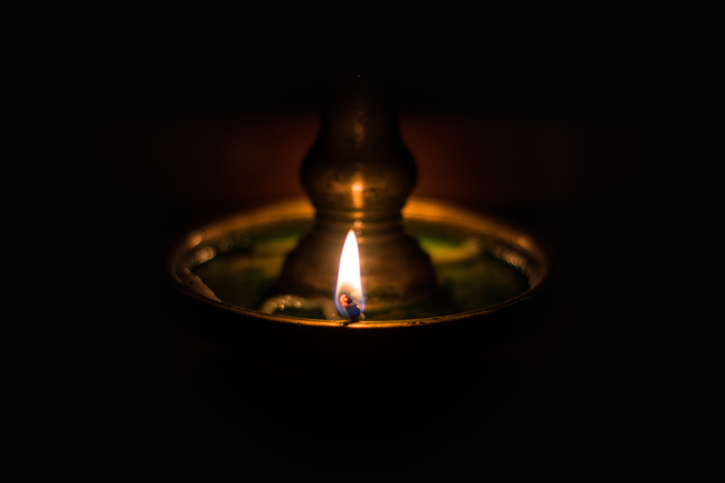 oil, fire, studio shot, glowing, lamp, dark, indoors, light, 5K, nature, oil lamp, kannur, india, burning, illuminated, fossil fuel, close-up, hindu, selective focus