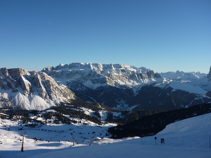 imposing, alpine, snowcapped mountain, day, ski holiday, panorama, mountain Peak, alpine panorama, summit, sunlight, mountain range, beautiful, cold temperature
