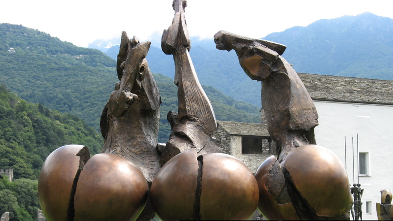 tree, plant, horses, no people, nature, buttocks, sculpture, 1080P, italy, architecture, belief, sky, place of worship, beauty in nature, spirituality
