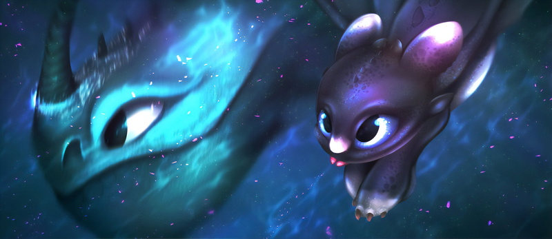 Toothless (How to Train Your Dragon), How to Train Your Dragon, How to Train Your Dragon: The Hidden World, 4K, Dragon