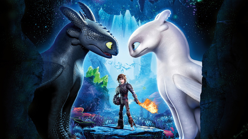 movie, world, train, poster, dragon, hidden, 4K
