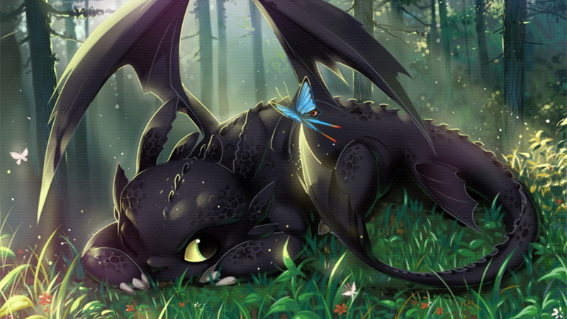 1080P, Toothless, How to Train Your Dragon, movies, animated movies