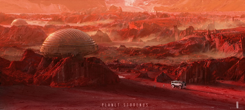 planet, illustration, 1080P, niyas ck