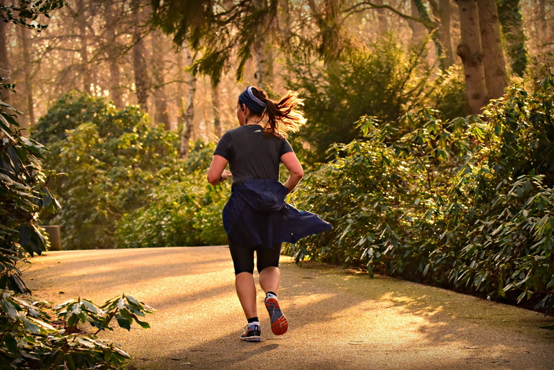 nature, running, direction, jog, plant, cardio, day, runner, workout, training, one person, lifestyle, women, green color, tree, hairstyle, casual clothing