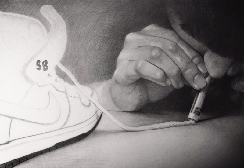 real people, shoelace, creativity, midsection, tattoo, human foot, mug, one person, dollar bills, lifestyles, adult, human limb, 1080P, ceramic, gray