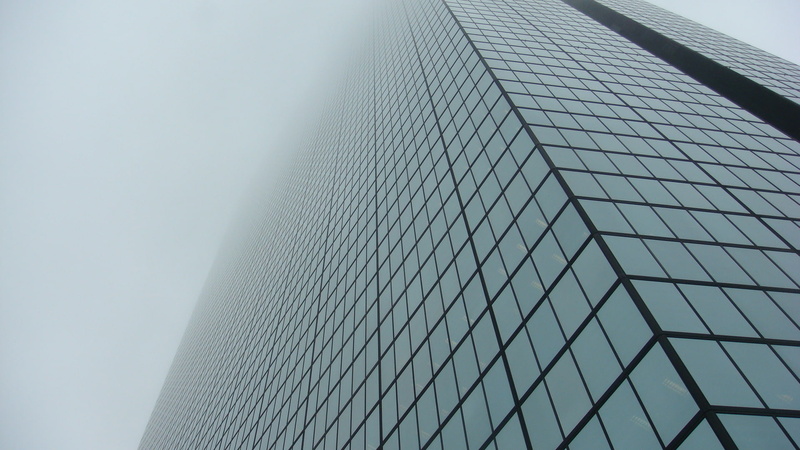 1080P, mist, worms eye view, building, architecture
