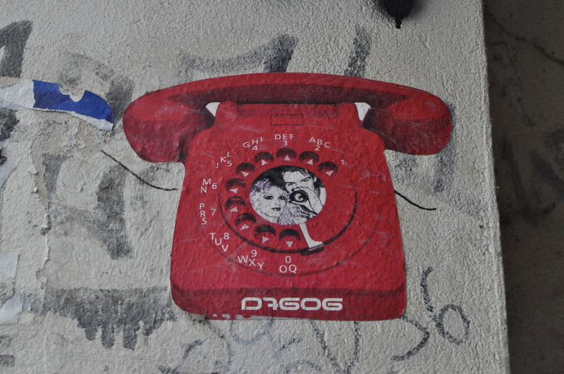 protection, art and craft, safety, street art, urban art, old, berlin, close-up, spray, red, wall - building feature, colorful, no people, single object