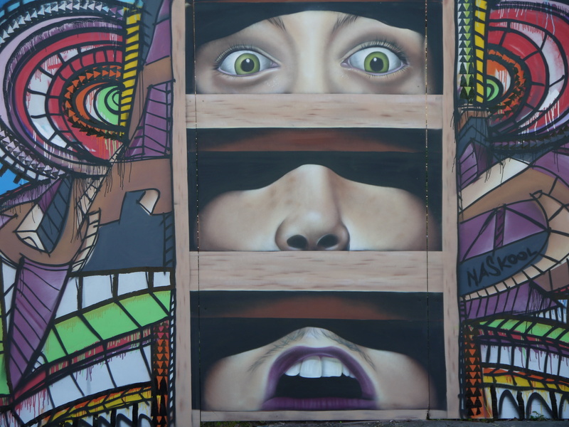 belief, no people, face, indoors, canvas, graffitti, art, street, art and craft, built structure, representation, 4K, graffiti, mural, creativity, human representation