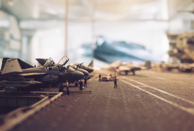 tilt-shift, adult, museum, day, real people, group of people, city, miniature, travel, 2K, airway, transportation, outdoors, mode of transportation, nature