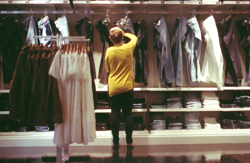 clothing, coathanger, small business, consumerism, indoors, hanging, mannequin, store, clothing store, retail display, human representation, sale, 4K