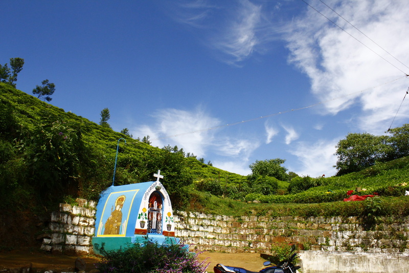 spirituality, nature, place of worship, day, architecture, building, turning, outdoors, india, road, no people, nilgiris, building exterior, belief, 2K