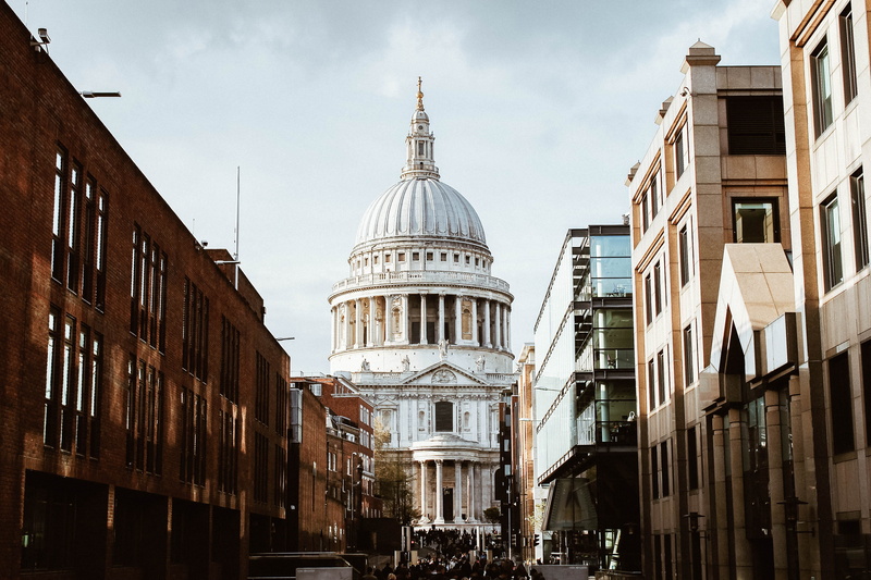 no people, near, famous Place, government, white, st. Pauls Cathedral - London, 4K, sky, travel destinations, Washington D.C., uK, U.S. Capitol, ornate