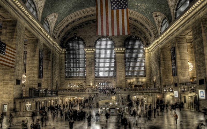indoors, building, history, illuminated, real people, long exposure, ceiling, built structure, 1080P, crowd, arch, HDR, tourism, architectural column