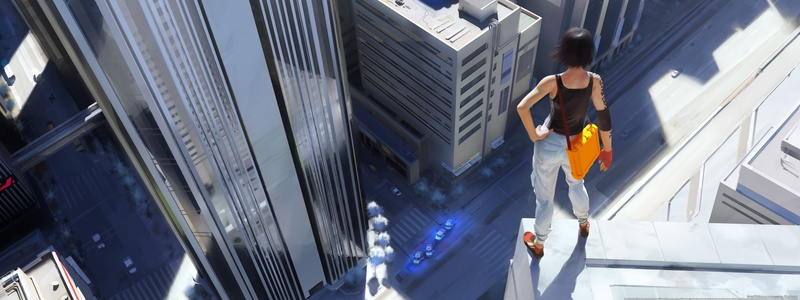 network Server, city, mirrors edge, women, s, one Person, 2K, building exterior, lifestyles, adult, business, girl, asian Ethnicity, equipment, black