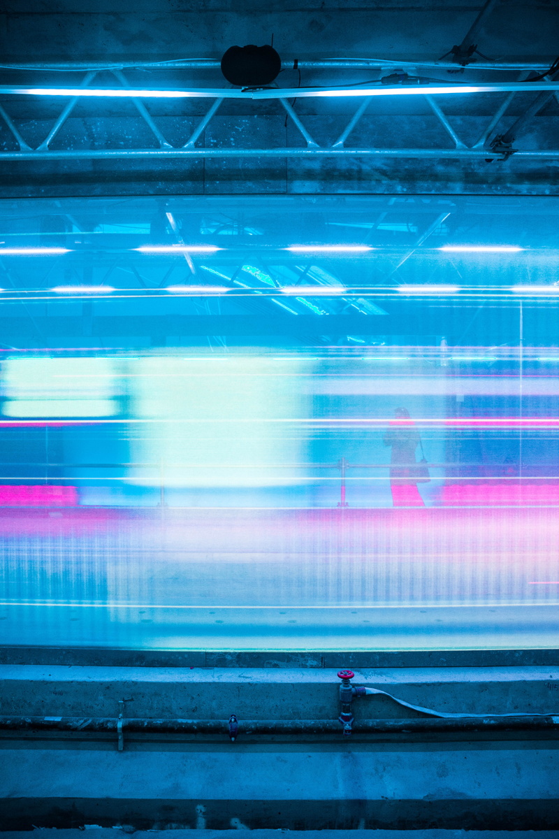 blurred, commuter, blurred Motion, passenger, subway Station, action, indoors, speed, urban Scene, city, long exposure, vaporwave, wall, rush Hour, timelapse