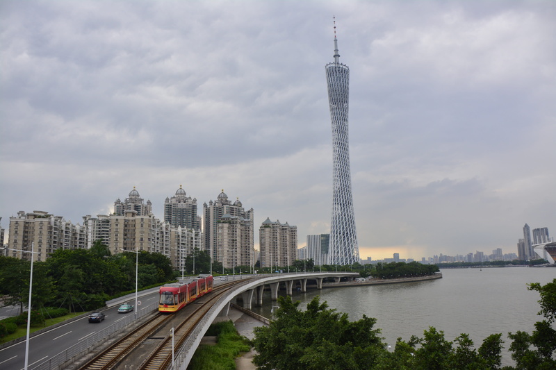 transportation, bridge - man made structure, office, river, scenery, city, pearl, skyline, famous, financial, financial district, center, tourism, architecture