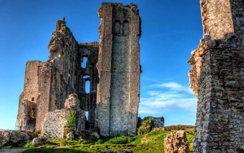 Castles, Corfe Castle, 2K