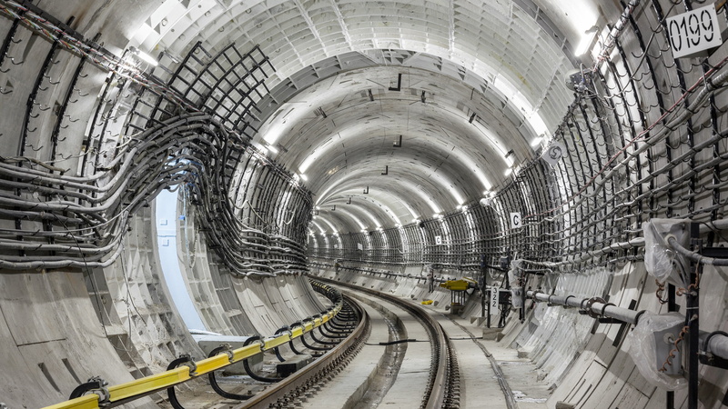 illuminated, railroad track, subway, transport, rail transportation, public transportation, direction, ceiling, transportation, built structure, public transport