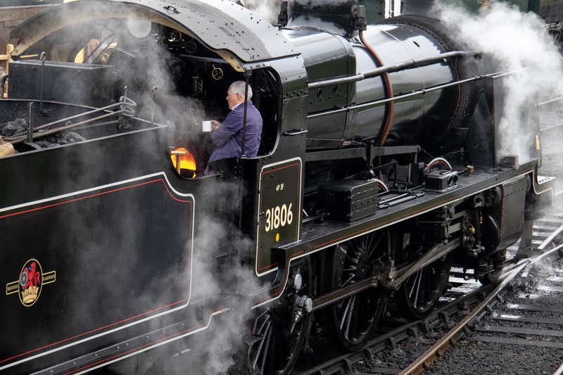 rail, human, town, steam, occupation, track, smoke - physical structure, people, rail transportation, city, uk, person, motor, metropolis, transportation
